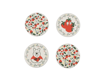 Onderzetters: Winnie The Pooh – Aardbeien