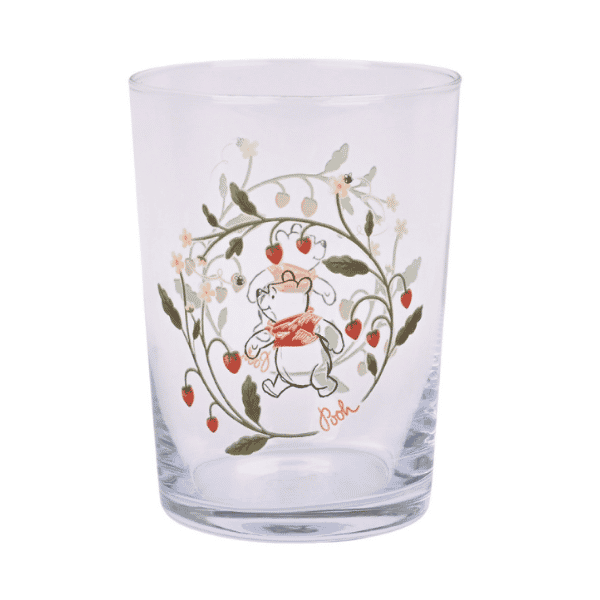 Glas: Winnie The Pooh – Aardbeien