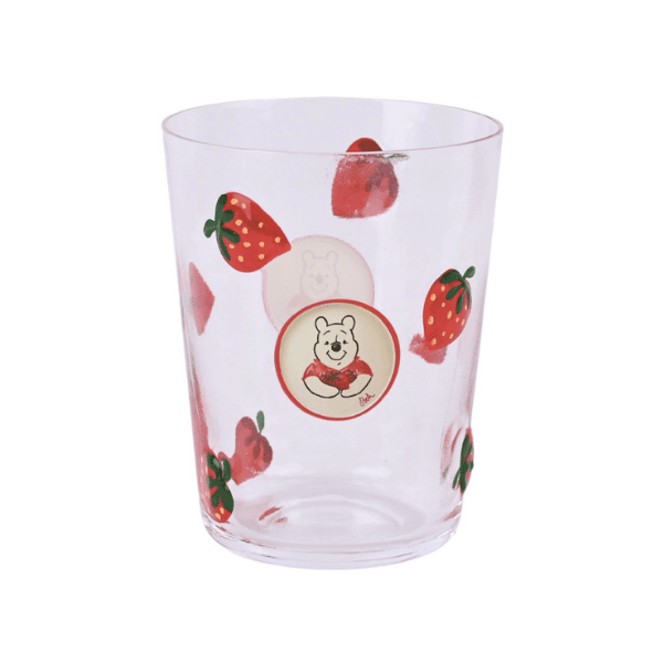 Glas: Winnie The Pooh – Aardbeien