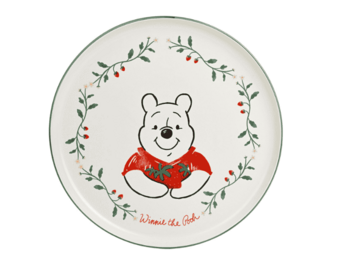 Bord: Winnie The Pooh – Groot Bord Aardbeien