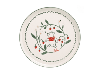 Bord:  Winnie The Pooh – Klein Bord Aardbeien