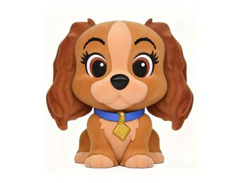 Spaarpot: Lady and the Tramp - Lady (with special Flocking) 20 cm
