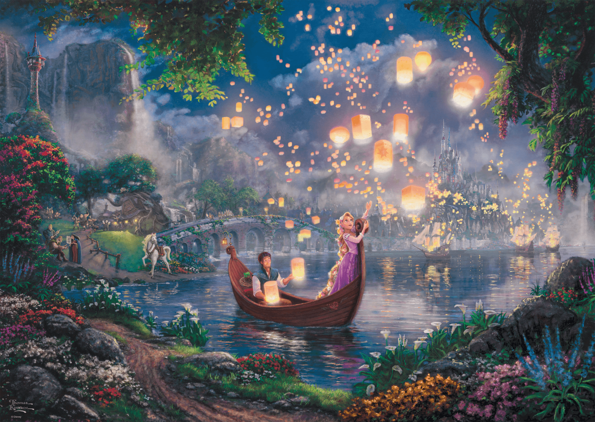 Schmidt Puzzle 1000 stukjes: Rapunzel