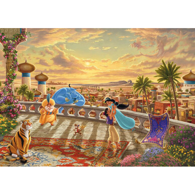 Puzzel:  Jasmine - dancing in the desert - 1000 stukjes