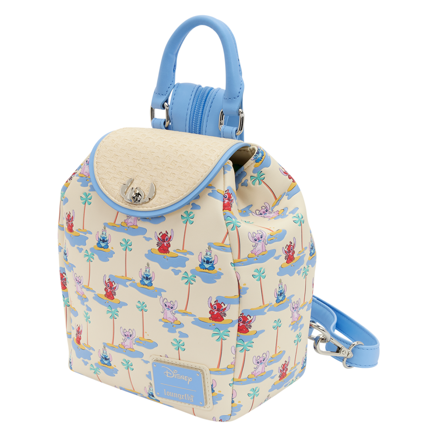 Backpack: Lilo & Stitch - Stich , Angel & Leroy