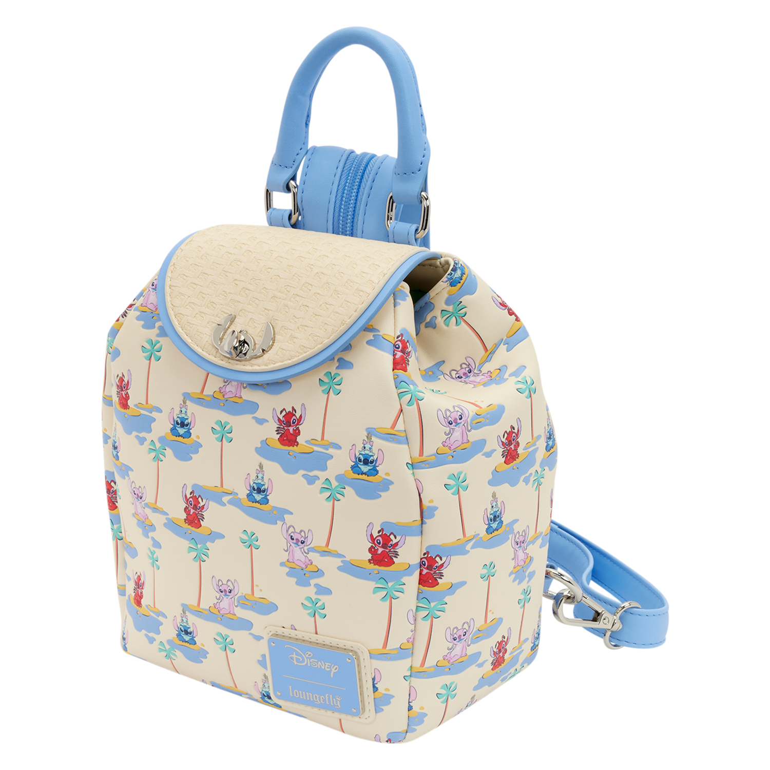 Backpack: Lilo & Stitch - Stich , Angel & Leroy