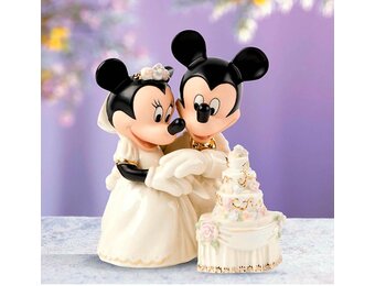 Figurine: Minnie's - Dream -Wedding - Cake