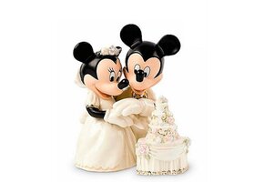 Figurine: Mickey & Minnie Mouse - Dream Wedding Cake