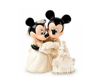 Figurine: Mickey & Minnie Mouse - Dream Wedding Cake