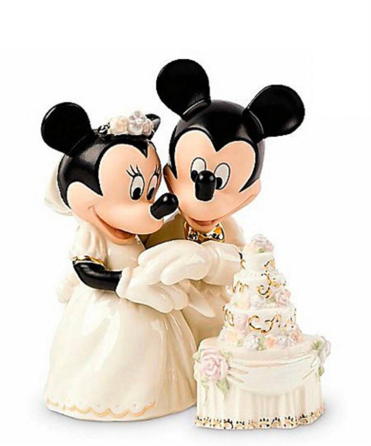 Figurine: Minnie's - Dream -Wedding - Cake
