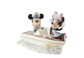 Figurine: Cruising - the  -Waves -with  - Minnie