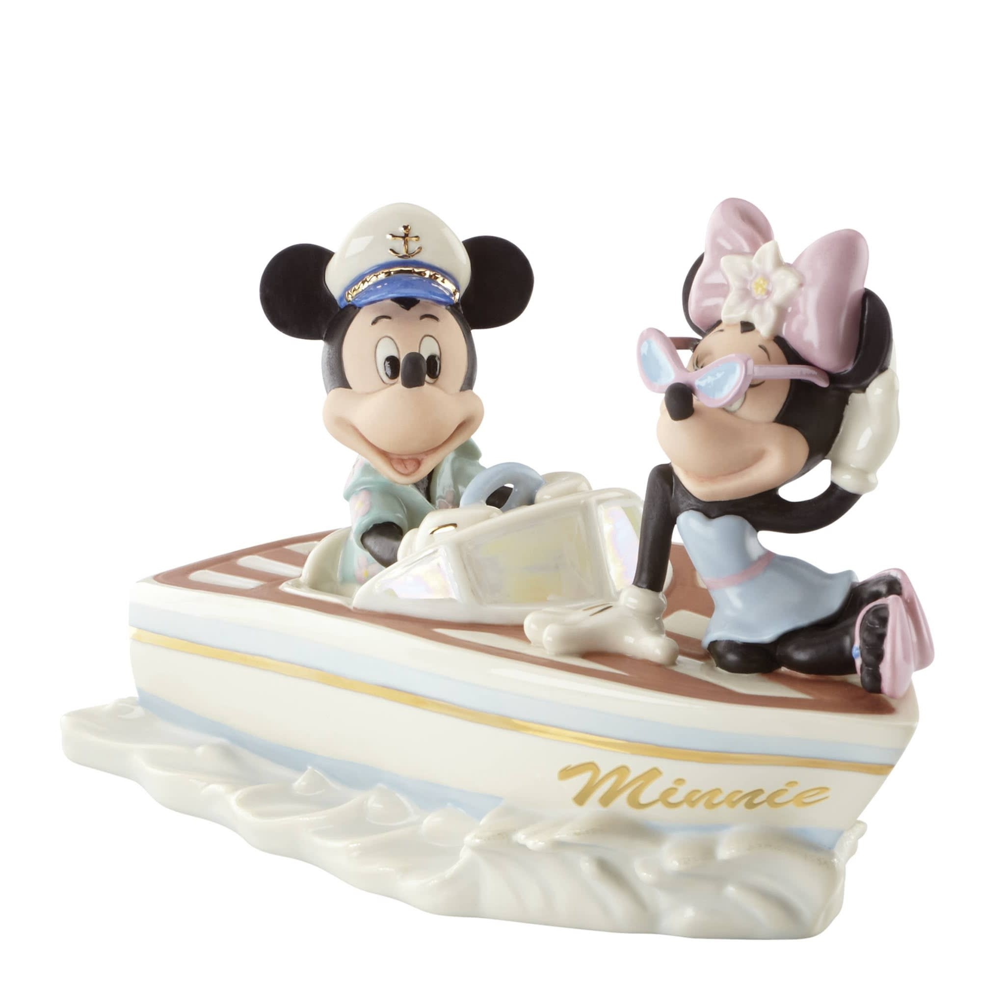 Figurine: Cruising - the -Waves -with - Minnie