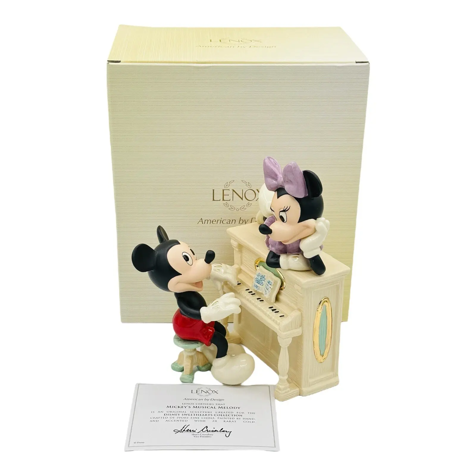 Figurine:  Mickey -  Musical Melody