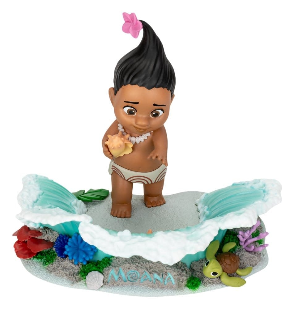Figurine:  Baby Moana  - Disney D-Stage PVC Diorama, 11 cm.