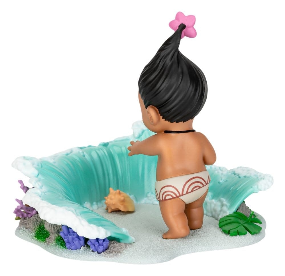 Figurine:  Baby Moana  - Disney D-Stage PVC Diorama, 11 cm.