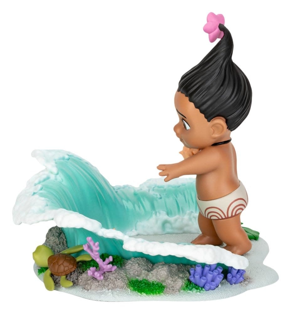 Figurine:  Baby Moana  - Disney D-Stage PVC Diorama, 11 cm.