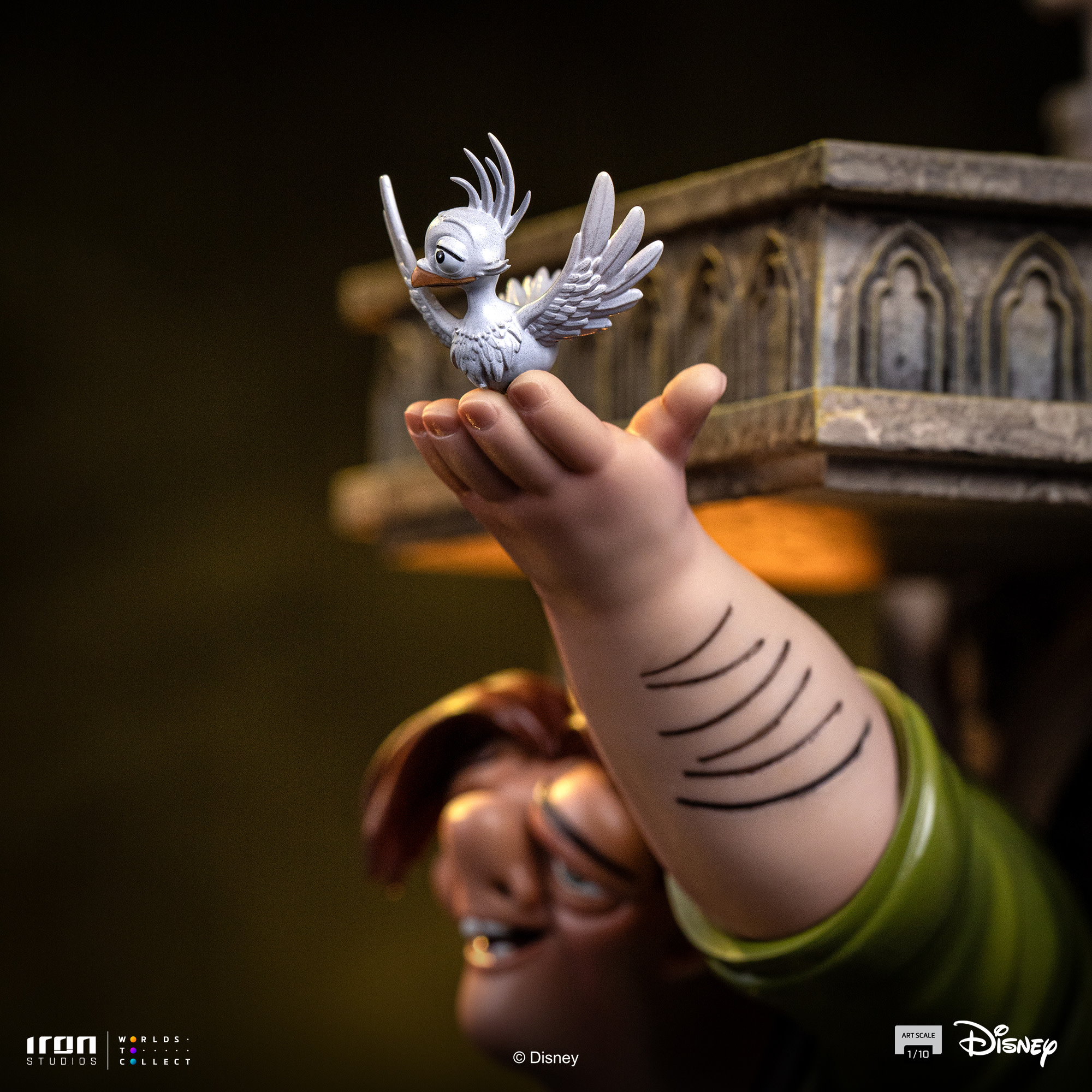 Figurine:  Quasimodo - The Hunchback of Notre Dame - Art Scale 1/10 - Iron Studios