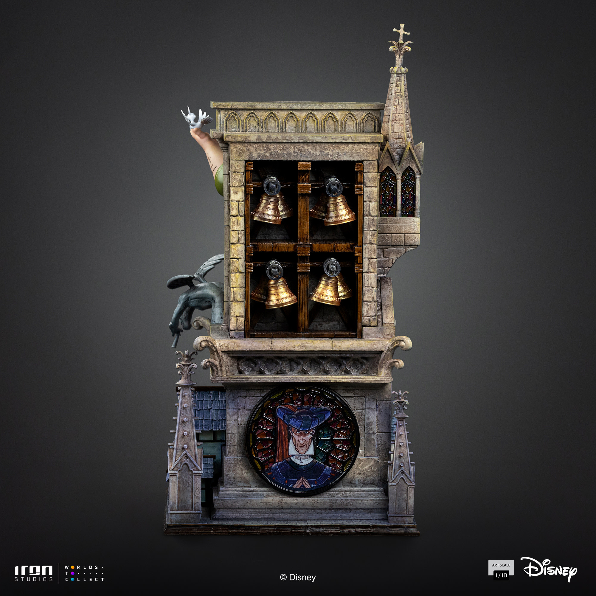 Figurine:  Quasimodo - The Hunchback of Notre Dame - Art Scale 1/10 - Iron Studios