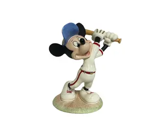 Fiugurine: Mickey Up at Bat