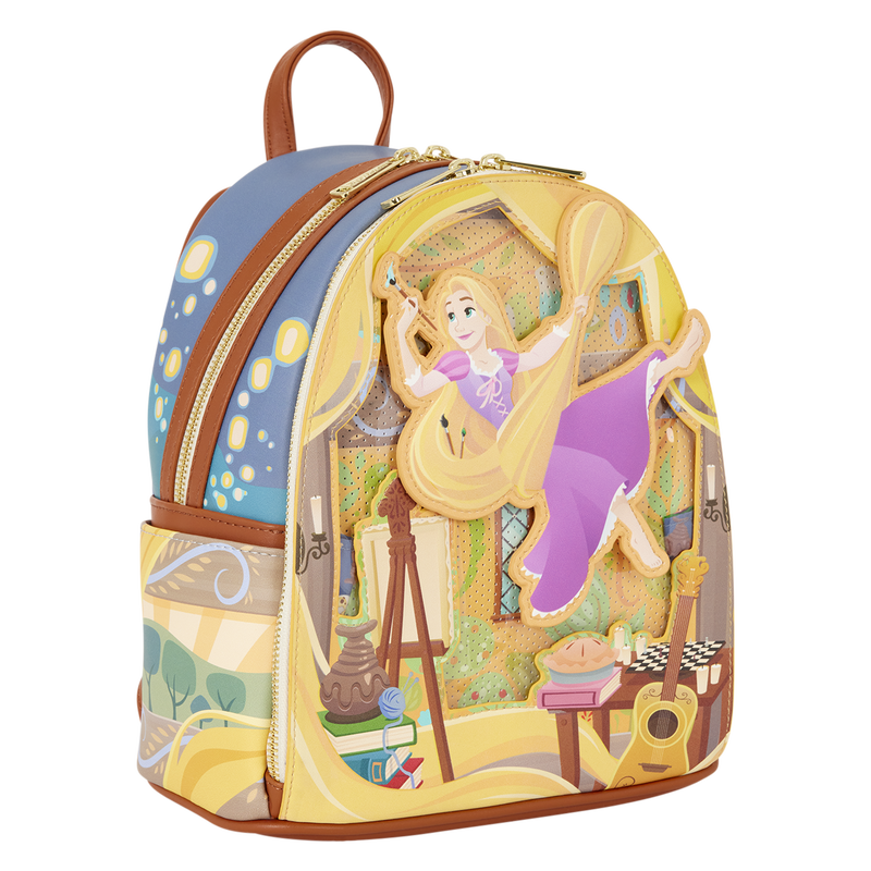 Backpack: Disney - Tangled - Rapunzel - Painting