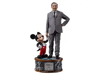 Figurine: Walt Disney & Mickey Mouse - Disney Classics - Legacy Replica 1/4 - Iron Studios  RESERVERING (*)