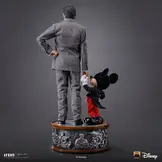 Figurine: Walt Disney & Mickey Mouse - Disney Classics - Legacy Replica 1/4 - Iron Studios RESERVERING (*)