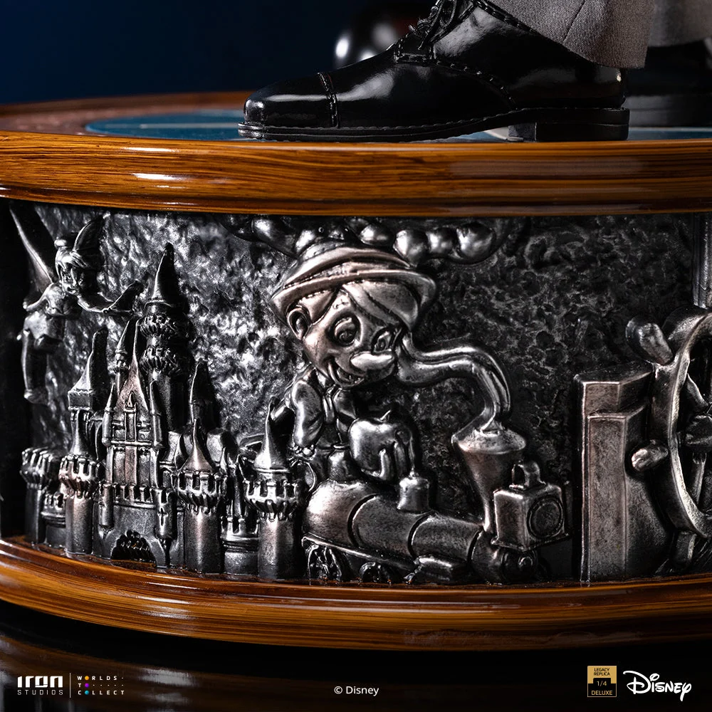 Figurine: Walt Disney & Mickey Mouse - Disney Classics - Legacy Replica 1/4 - Iron Studios RESERVERING (*)