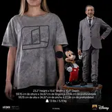Figurine: Walt Disney & Mickey Mouse - Disney Classics - Legacy Replica 1/4 - Iron Studios RESERVERING (*)