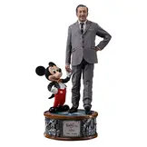 Figurine: Walt Disney & Mickey Mouse - Disney Classics - Legacy Replica 1/4 - Iron Studios RESERVERING (*)