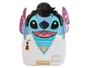 Backpack:Disney Elvis Stitch Sequin Mini Backpack (Books-A-Million Exclusive)