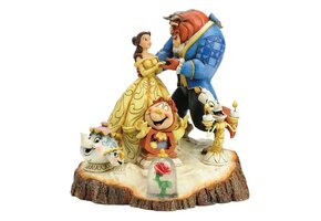 Figurine: Beauty and the Beast - Tale as Old as Time (Carved by Heart)