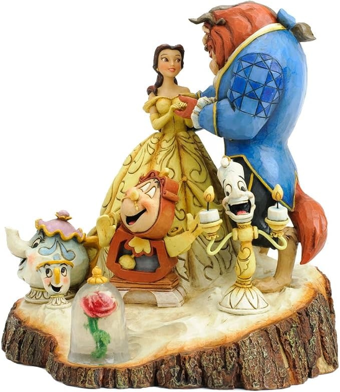 Figurine: Beauty and the Beast - Tale as Old as Time (Carved by Heart)