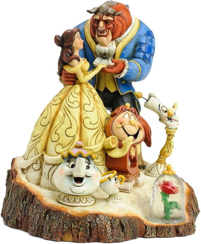 Figurine: Beauty and the Beast - Tale as Old as Time (Carved by Heart)