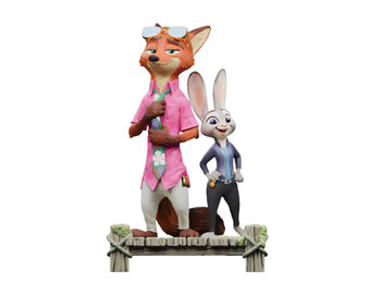 Figurine: Nick- Wild and Judy - Hopps