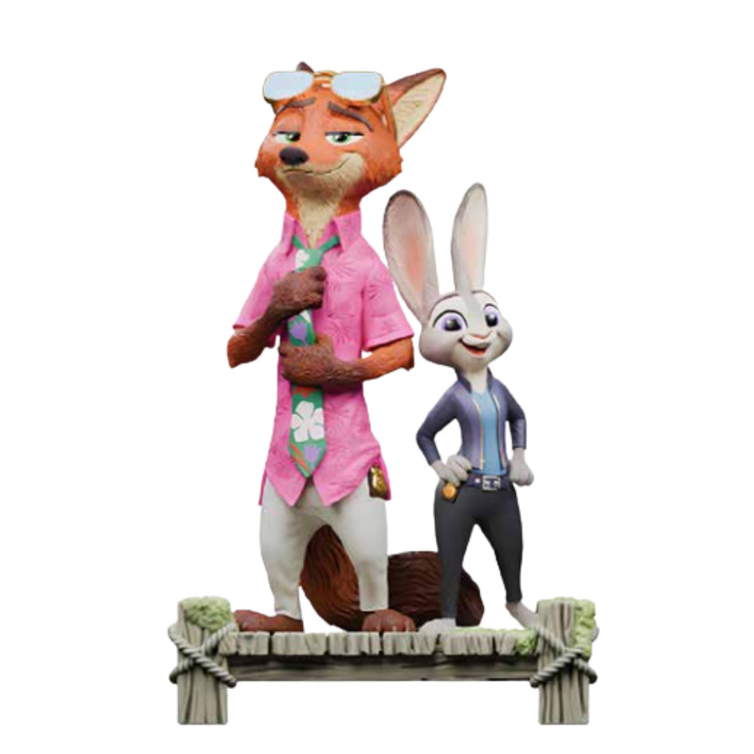 Figurine: Nick- Wild and Judy - Hopps