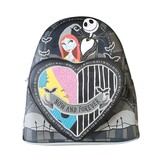 Backpack: Jack & Sally Split Heart - Nightmare Before Christmas