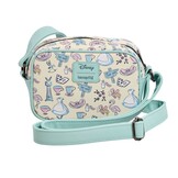 Schoudertas: Floral Scene - Alice in Wonderland