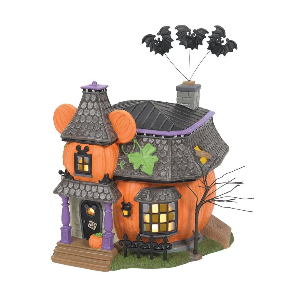 Mickey Mouse's Pumpkin Manor - Disney Village by D56