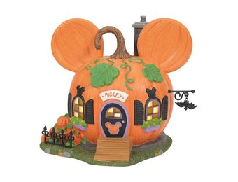 Mickey Mouse's Pumpkintown House - Disney Village by D56