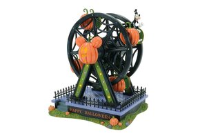 Pumpkintown Illuminated Ferris Wheel - Disney Village by D56