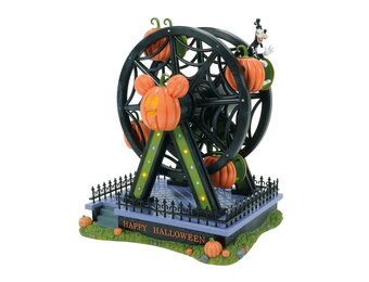Pumpkintown Illuminated Ferris Wheel - Disney Village by D56
