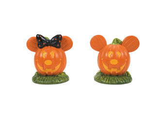Figurine: Mickey - Pumpkintown Topiaries