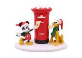 Figurine: Scenery Mailbox Mickey & Pluto