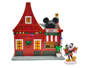 Figurine: Christmas House Mickey Mouse