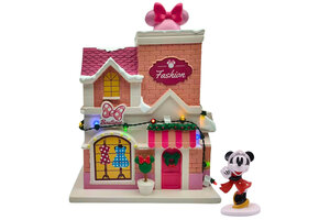 Figurine: Christmas House Minnie Mouse