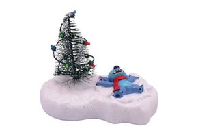 Figurine: Stitch - Scenery Snow