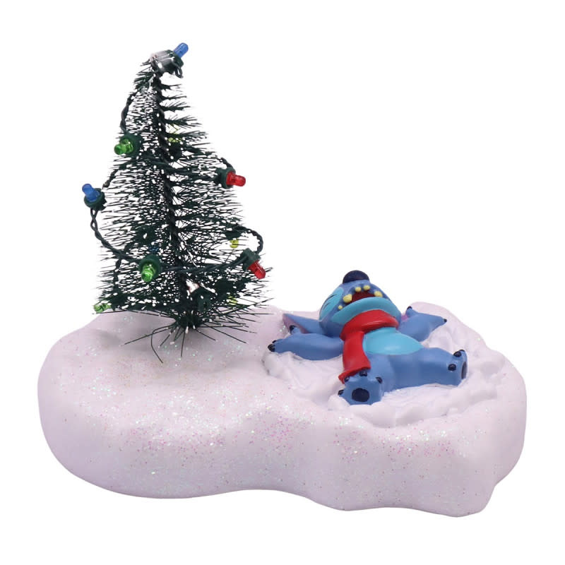 Figurine: Stitch - Scenery Snow
