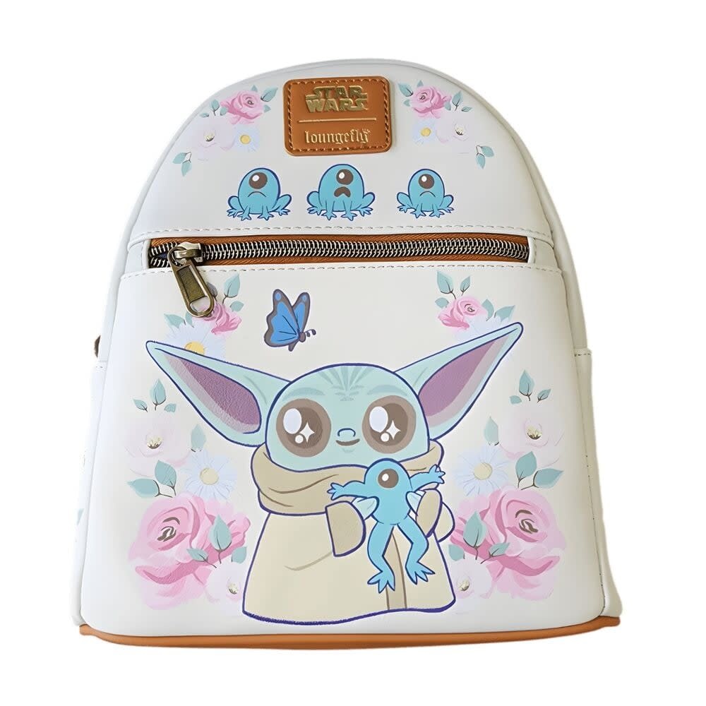 Backpack: Star Wars -Lucas- Grogu With Frogs