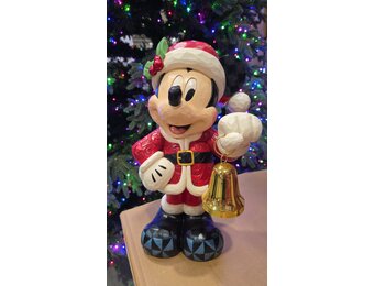 Figurine:  Big Mickey - Holiday with  Bells Statues by Jim Shore