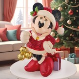 Figurine: Big Minnie Mouse - Holiday with Bells by Jim Shore